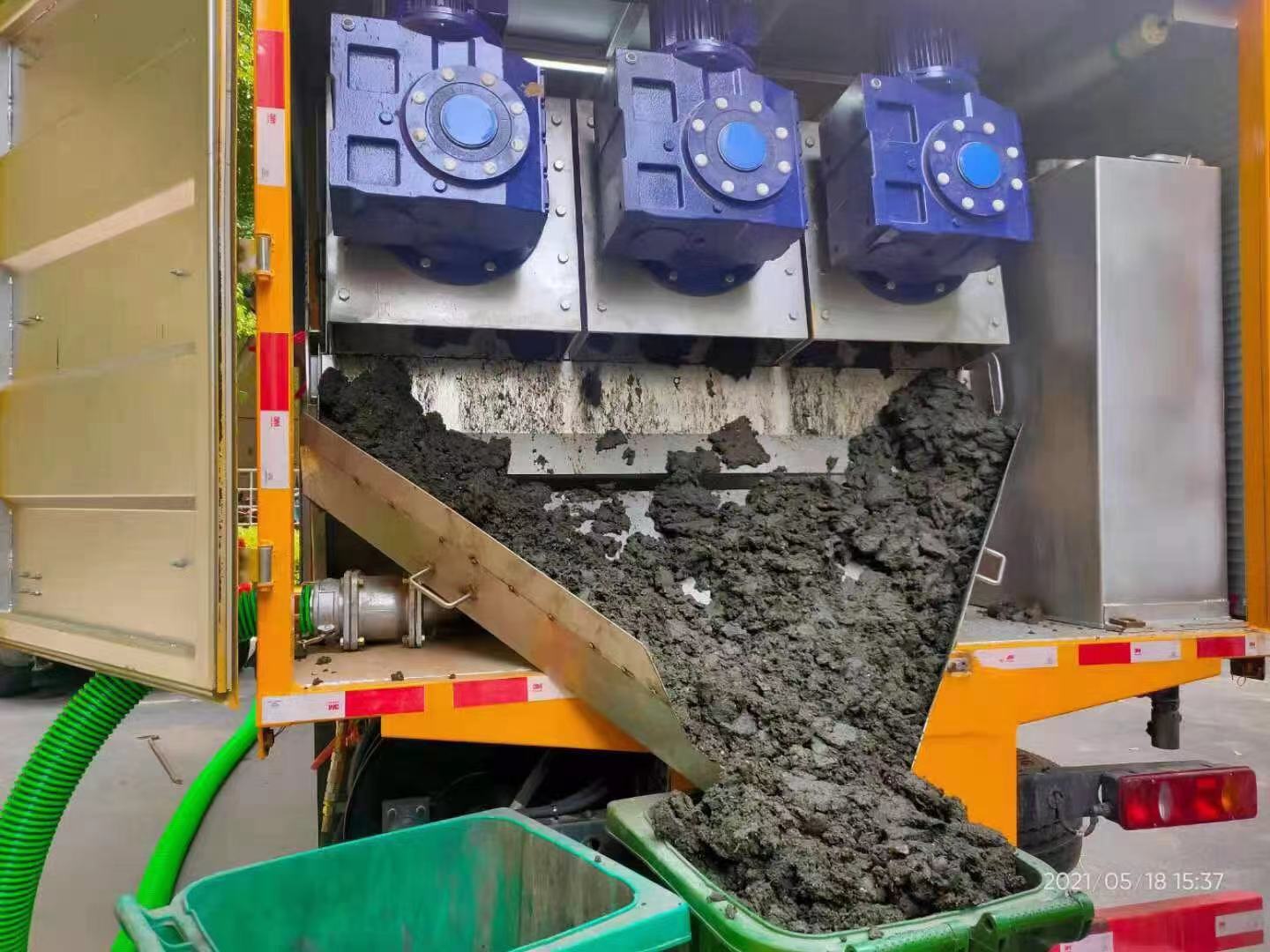 上栗化粪池清掏城市维护站-泥浆净化干湿分离处理